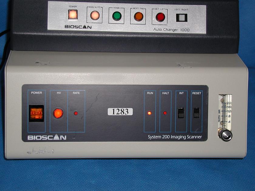 1283: BioScan System 200 Emaging Scanner, Particle Counter / Sizer / Analyzer, Bioscan