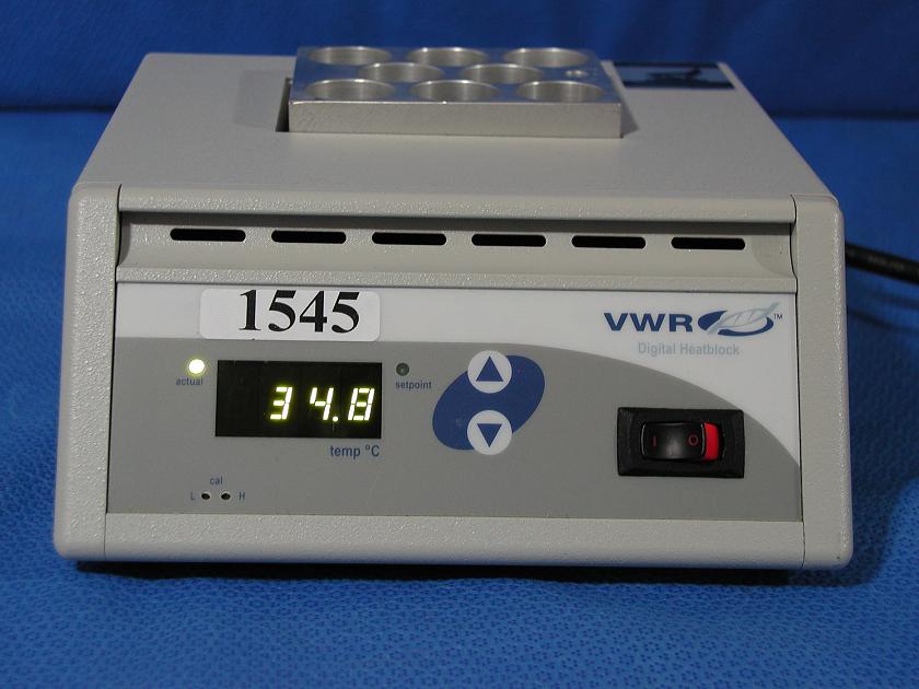 1545: VWR Digital Hot Block, Stirrer / Heater, VWR Scientific