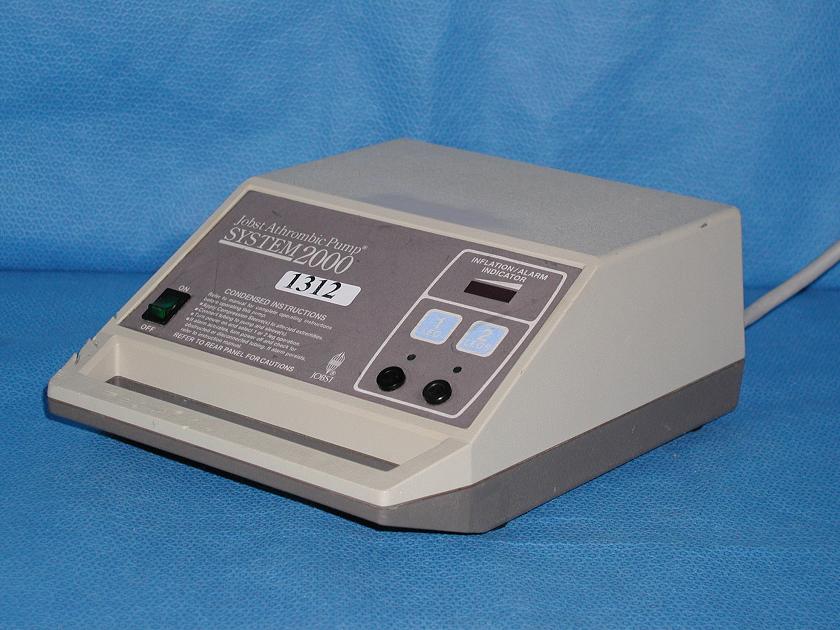 1312: Jobst Athrombic Pump - System 2000, Pump, Jobst Institute