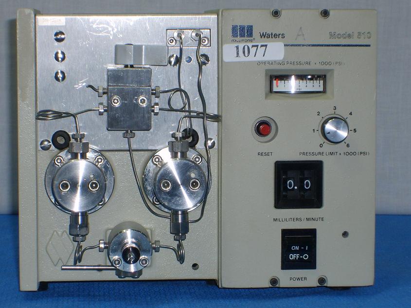 1077: Waters 510 Solvent Delivery System, HPLC / FPLC, Waters
