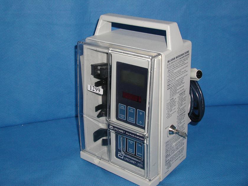 1299: Abbott PCA Plus II Infuser, Clinic and Hospital instrument, Abbott Laboratories