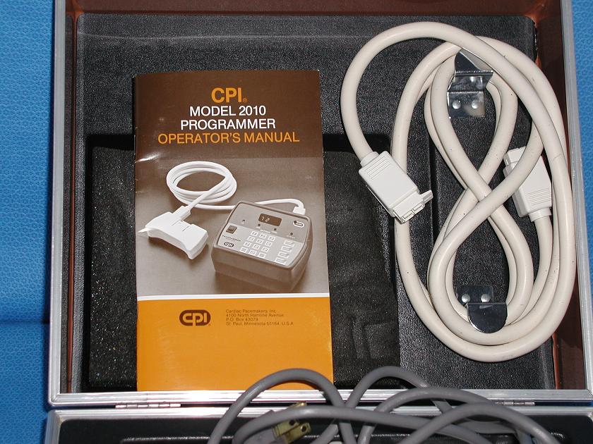 1491: Pacemaker 2010 Programmer, Clinic and Hospital instrument, CPI Cardiac Pacemakers