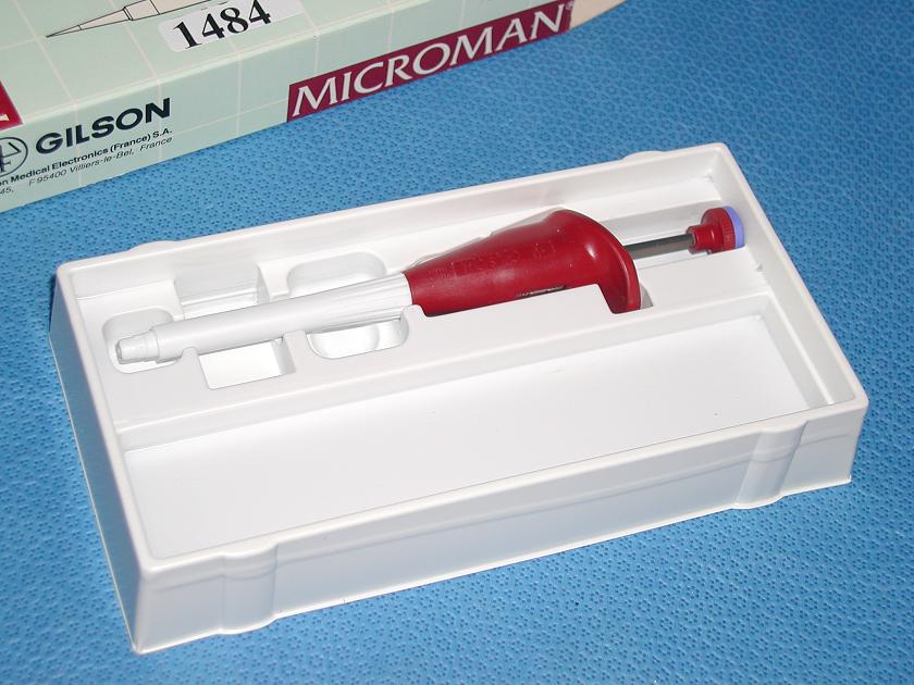 1484: Gilson Microman Pipettete, Pipettor, Gilson Medical Electronics