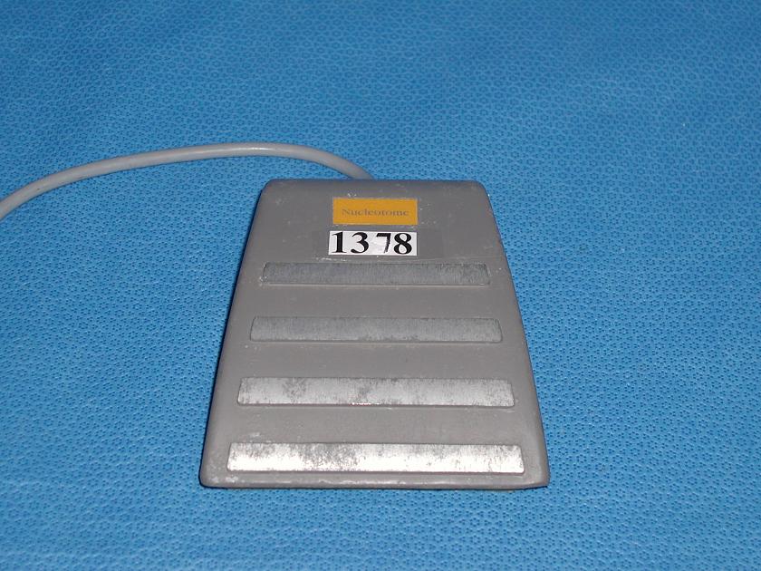 1378: Surgical Nucleotome Console, Surgical Instrument, Surgical Dynamics
