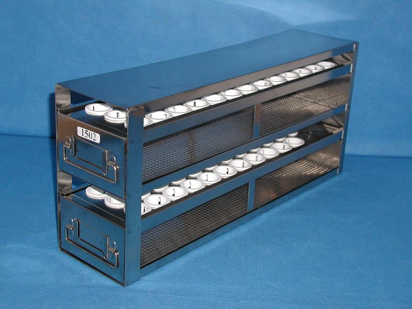 1502: Upright Freezer Drawer Racks for Blood Sample Tubes, Miscellaneous Lab Items, Bio Express