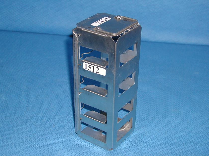 1512: Stainless Steel Nalgene CryoBox Rack, Miscellaneous Lab Items, Bio Express