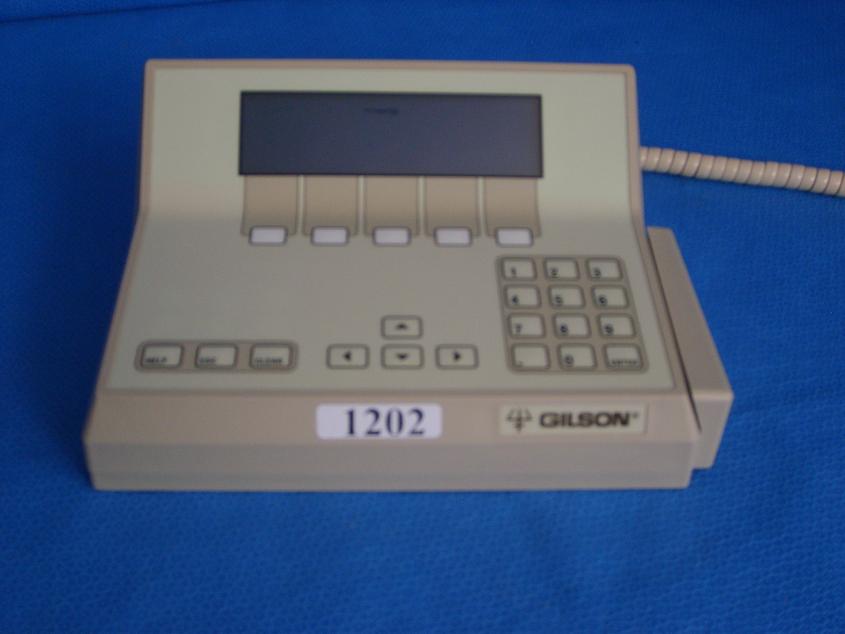1202: Gilson Keypad, HPLC / FPLC, Gilson Medical Electronics