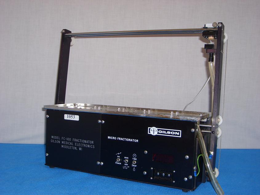 1053: Gilson FC-100K Micro Fractionator, HPLC / FPLC, Gilson Medical Electronics
