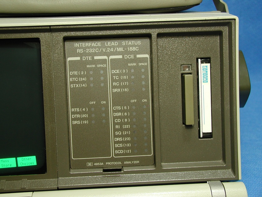 1715: HP 4953A Protocol Analyzer, Electronic Tester / Analyzer, HP Hewlett Packard