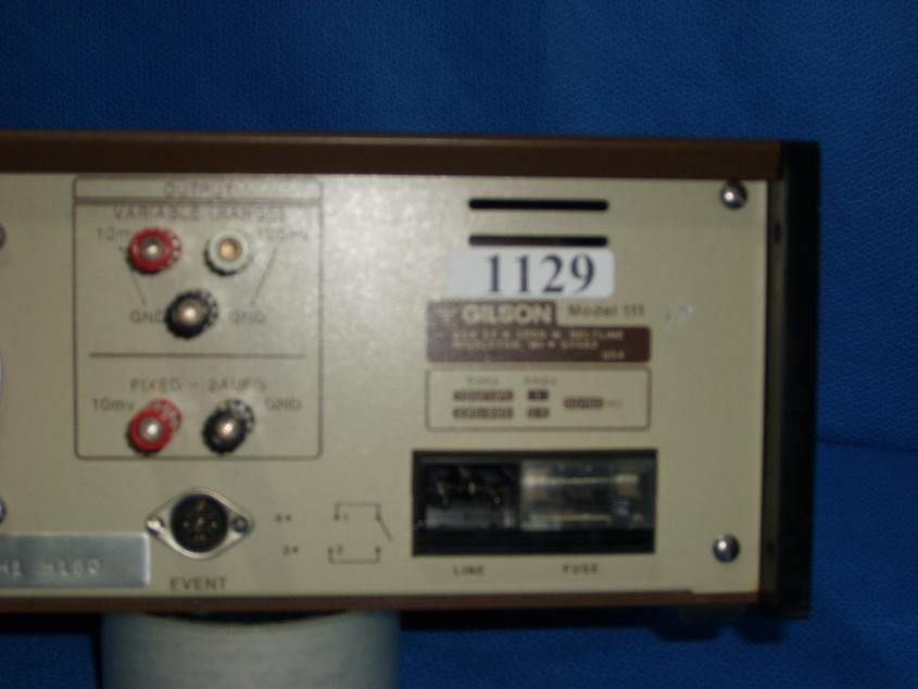 1129: Gilson LC Detector, HPLC / FPLC, Gilson Medical Electronics