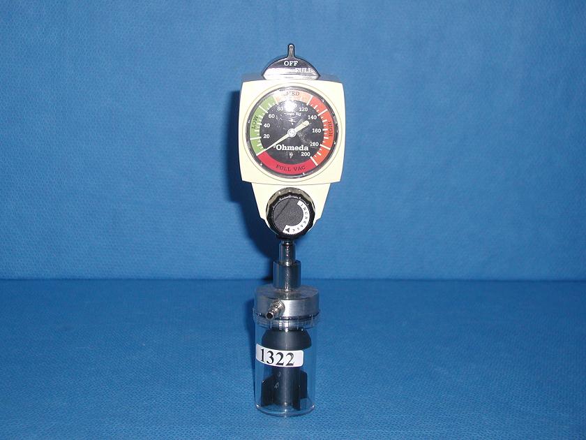 1322:  Ohmeda Continuous Vacuum Regulator, Clinic and Hospital instrument, Ohmeda