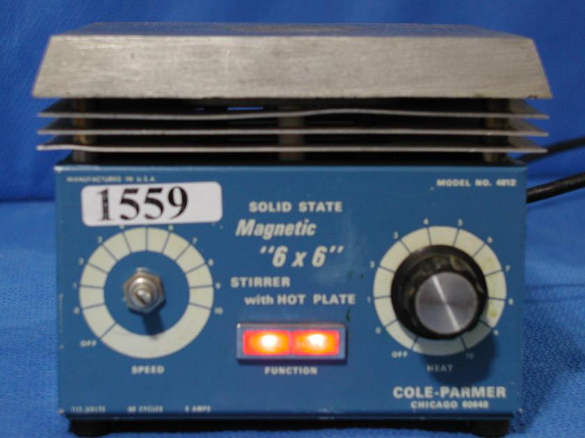 1559: Cole-Palmer Stirrer Hot Plate, Stirrer / Heater, ColeParmer