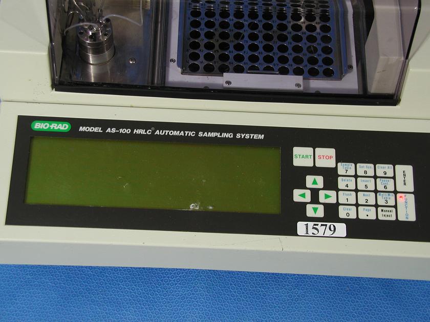 1579: Bio-Rad AS-100 HRLC Automatic Sampling System, HPLC / FPLC, BioRad Laboratories