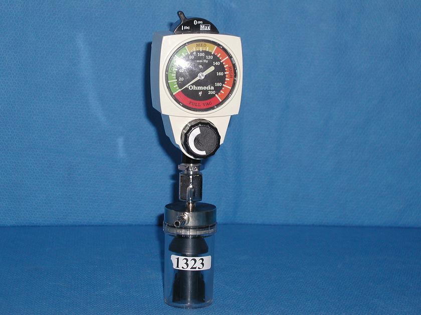 1323: Ohmeda Continuous Vacuum Regulator, Clinic and Hospital instrument, Ohmeda
