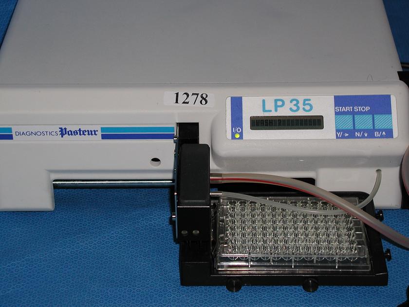 1278: Sanofi LP 35 Pasteur Microplate Washer, MicroPlate Reader / Washer, Sanofi Diagnostic Pasteur