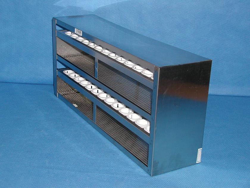 1509: Upright Freezer Drawer Racks for Blood Sample Tubes, Miscellaneous Lab Items, Bio Express