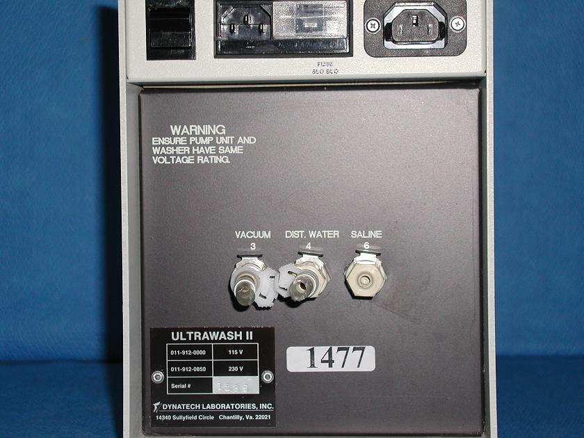 1477: DynaTech UltarWash II With Vacuum Pressure Unit, MicroPlate Reader / Washer, Dynatech Labs