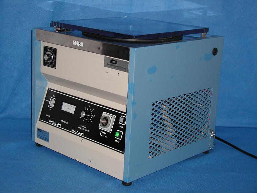 1515: Silencer S - 103 NA Refrigerated Centrifuge, Centrifuge, Rupp  Bowman