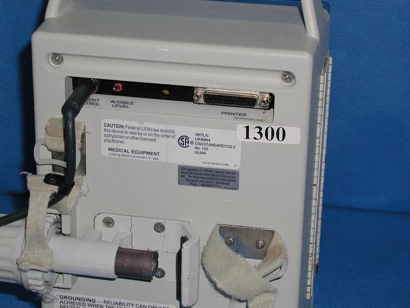 1300: Abbott PCA Plus II Infuser, Clinic and Hospital instrument, Abbott Laboratories
