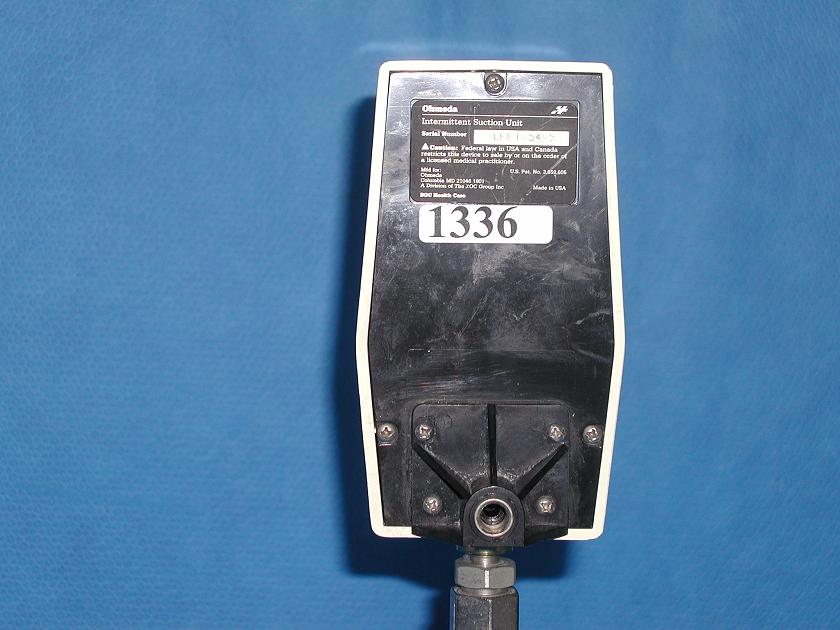 1336: Ohmeda Intermittent Suction Unit, Clinic and Hospital instrument, Ohmeda
