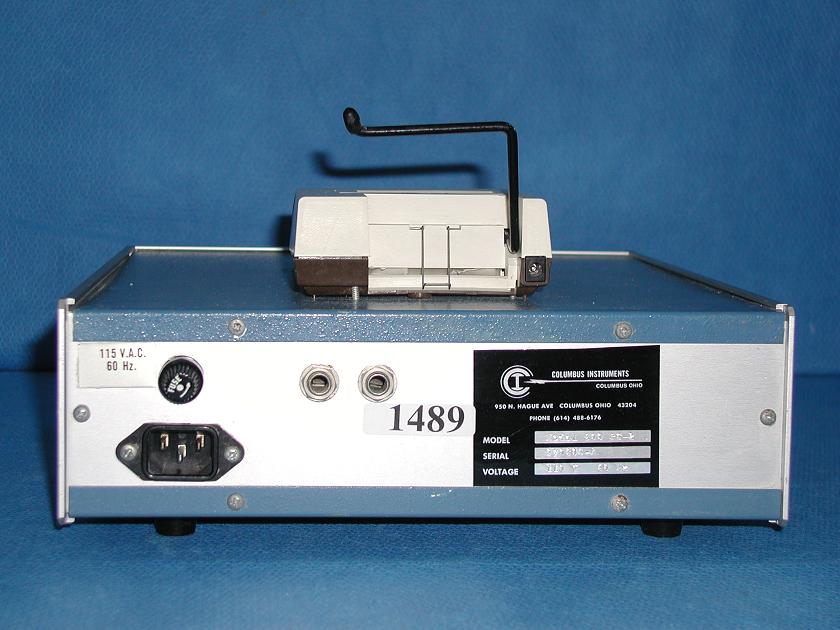 1489: Columbus 800 PC - 2 Printing Counter, Chart Recorder / Integrator / Printer, Columbus Instruments