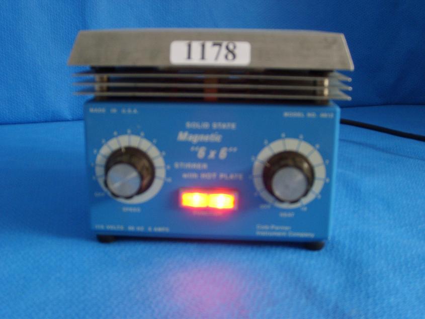 1178: Cole-Palmer Hot Plate & Stirrer, Stirrer / Heater, ColeParmer