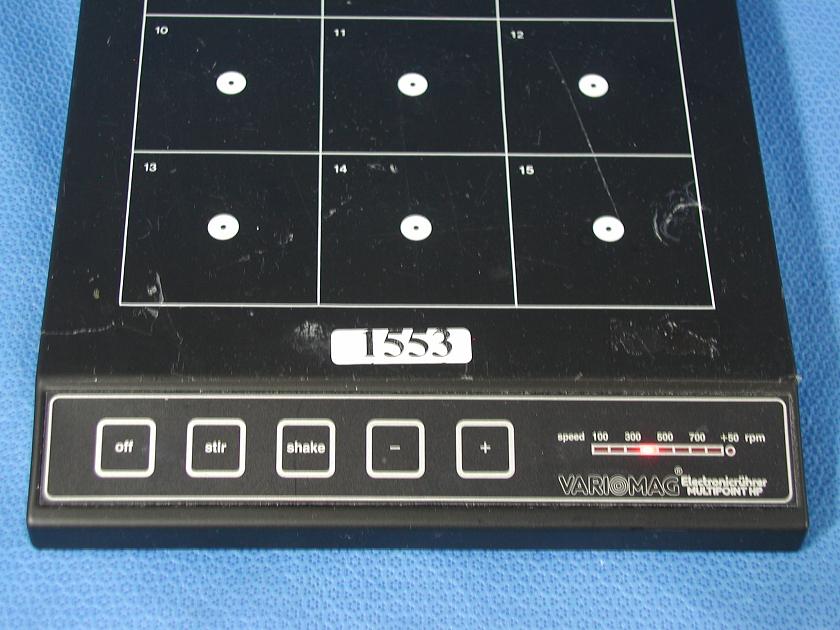 1553: Labortechnic Multipoint HP-15 Stirrer, Stirrer / Heater, Labortechnik