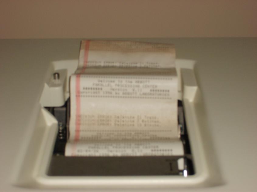1205: Abbott Commander Parallel Processing Center, Immunoassay System, Abbott Laboratories