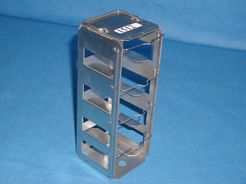 1512: Stainless Steel Nalgene CryoBox Rack, Miscellaneous Lab Items, Bio Express