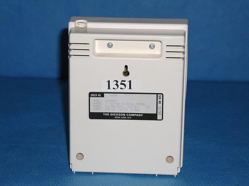 1351: Dickson Digital Chart Recorder, Chart Recorder / Integrator / Printer, Dickson