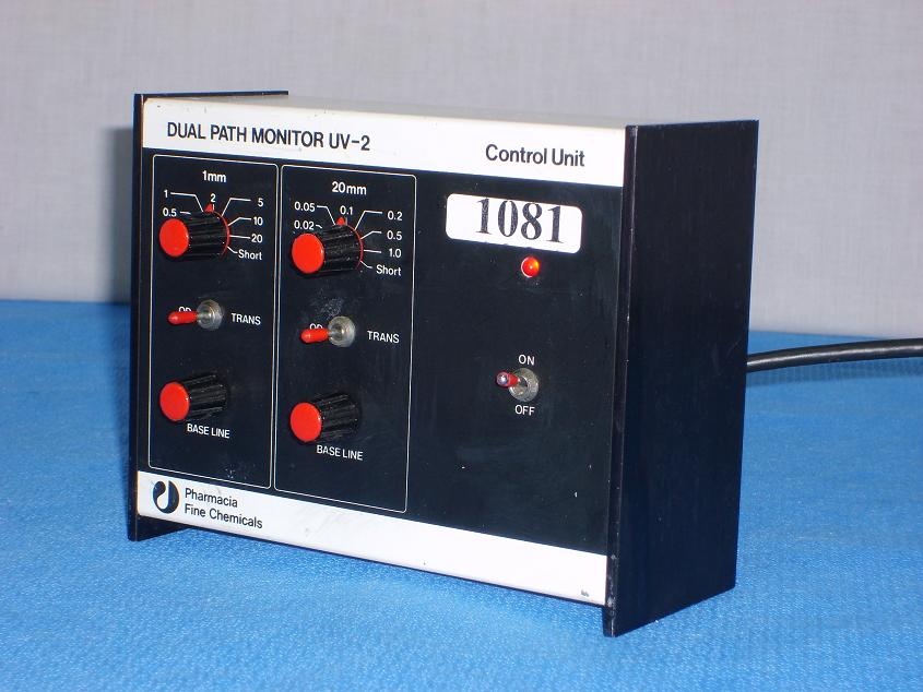 1081: Pharmacia Dual Path Monitor UV-2, HPLC / FPLC, Pharmacia Fine Chemicals