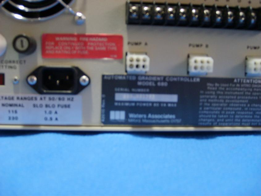 1078: Waters 680 Automated Gradient Controller, HPLC / FPLC, Waters
