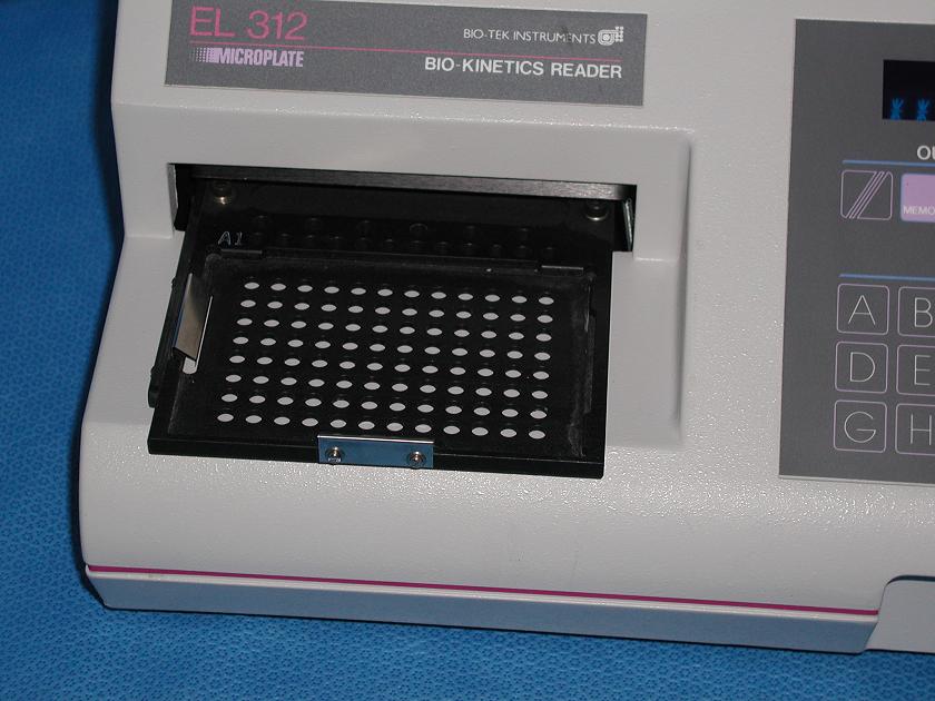 1398: Bio - Kinetics EL 312 MicroPlate Reader, MicroPlate Reader / Washer, BioTek Instruments
