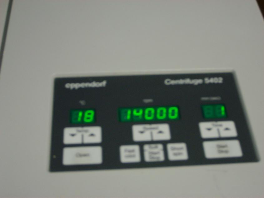 1208: Eppendorf 5402 Refrigerated Centrifuge, Centrifuge, Eppendorf Netheler Hinz