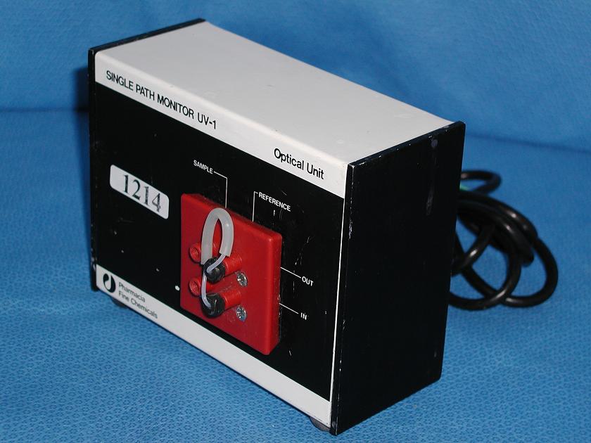 1214: Pharmacia Single Path Monitor UV - 1, HPLC / FPLC, Pharmacia Fine Chemicals