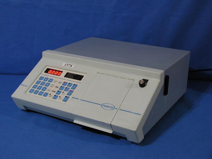1578: Hach DR - 3000 Spectrophotometer, Spectrometer / Spectrophotometer, Hach
