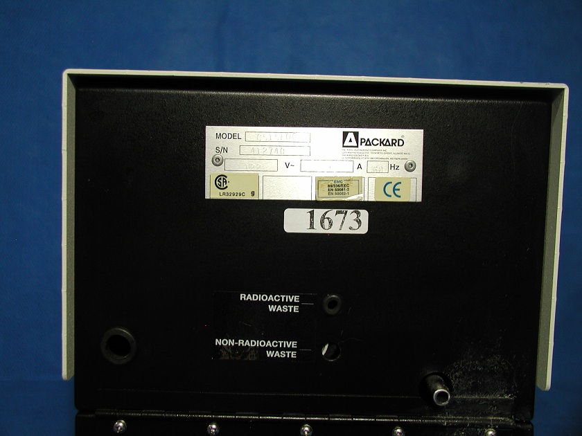 1673: Packard Flow Scintillation Analyzer, HPLC / FPLC, Packard Instruments