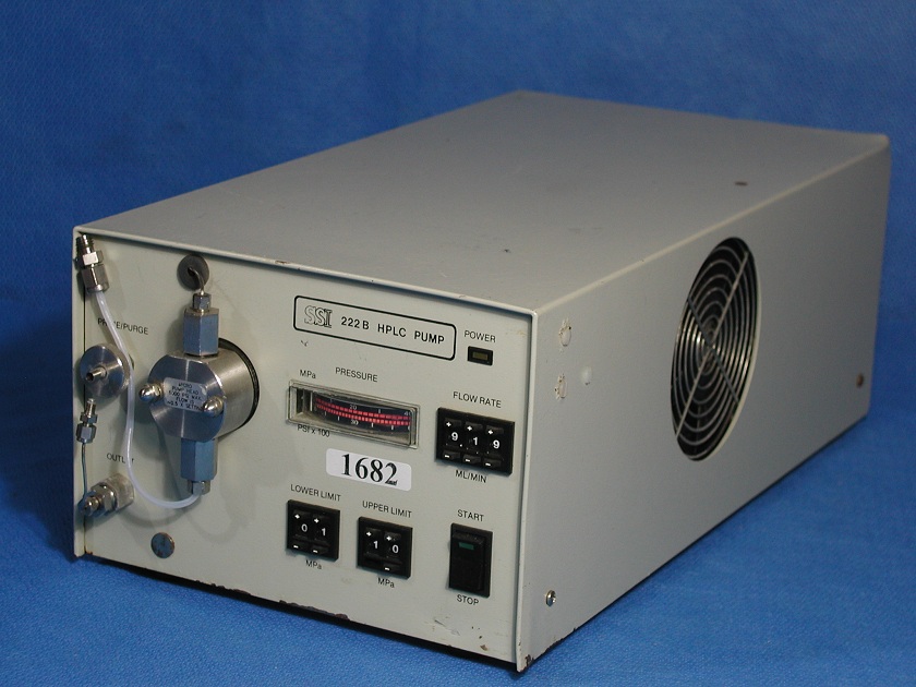 1682: SSI 222B HPLC Pump, HPLC / FPLC, SSI Scientific Systems