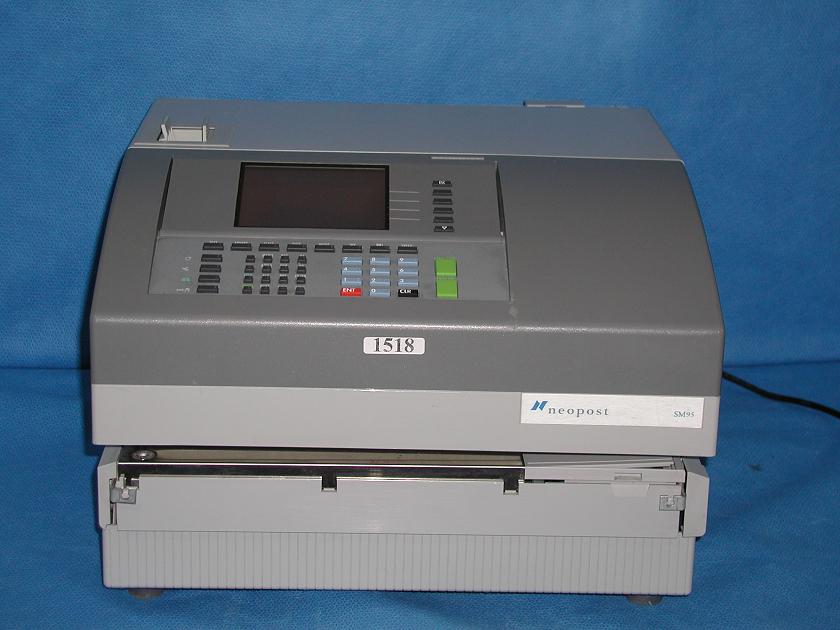 1518: Neopost SM 95 Mail Processor, Chart Recorder / Integrator / Printer, NeoPost