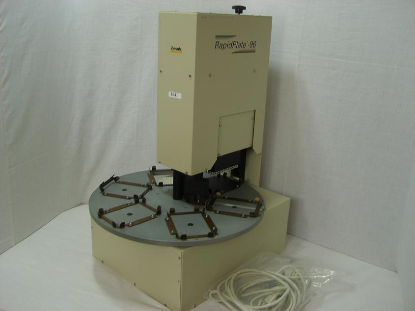 1041: Zymark RapidPlate - 96 Automated Liquid Handler, MicroPlate Reader / Washer, Zymark