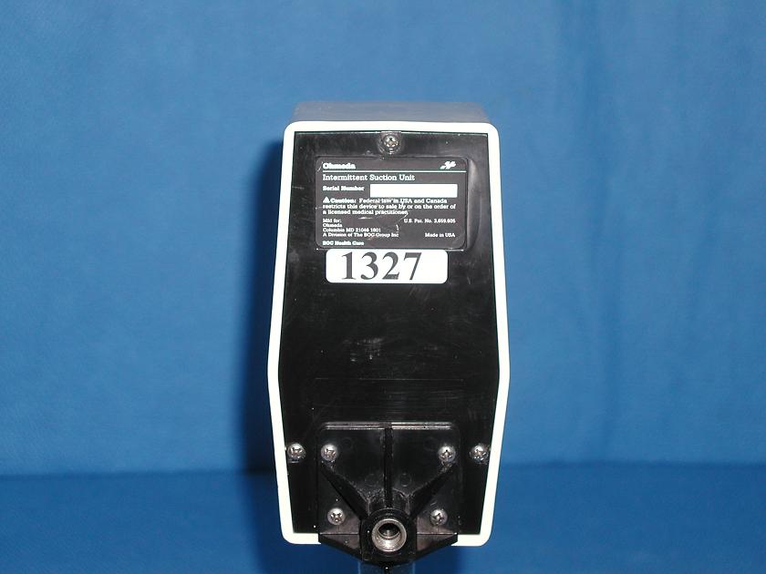 1327: Ohmeda Intermittent Suction Unit, Clinic and Hospital instrument, Ohmeda