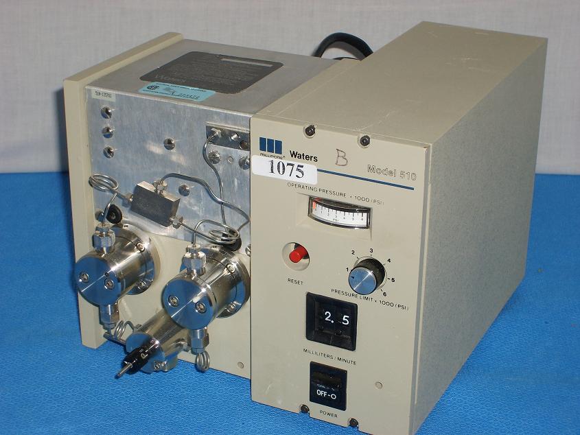 1075: Waters 510 Solvent Delivery System, HPLC / FPLC, Waters