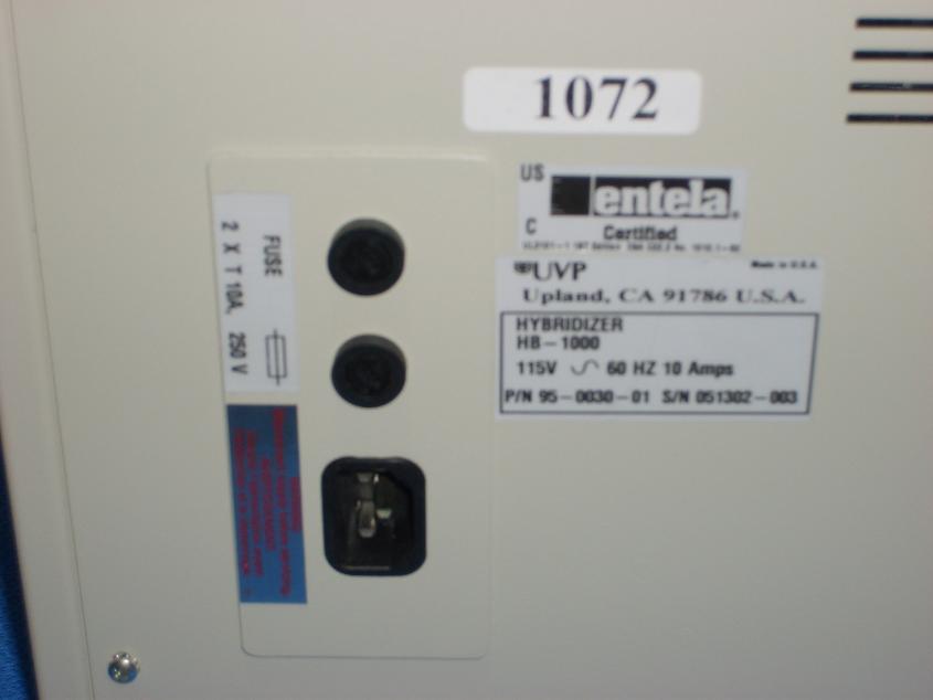 1072: UVP GB-1000 Hybridization Oven, Incubator / Oven, UVP Laboratory Products