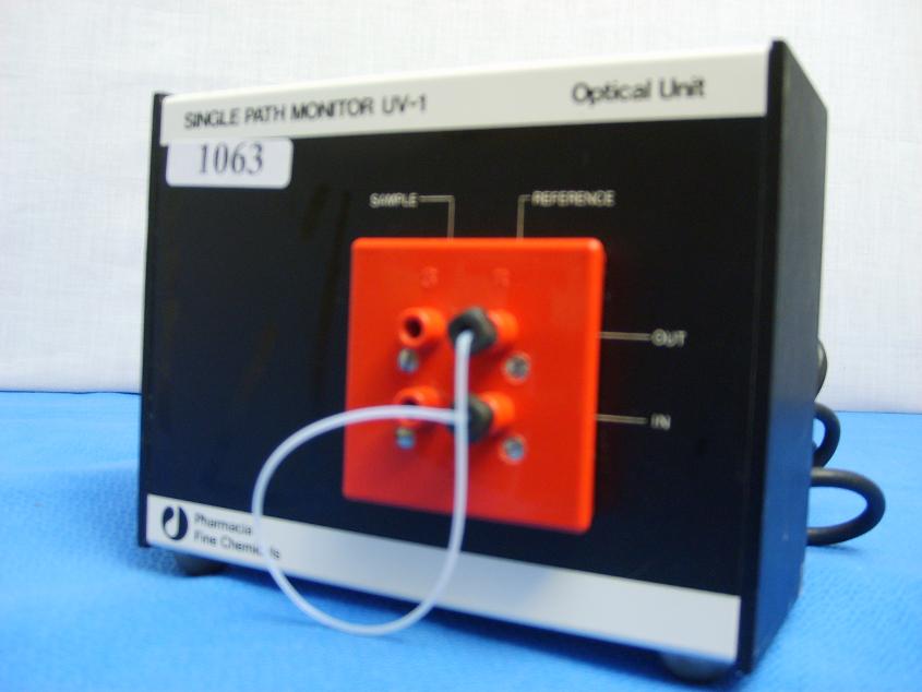 1063: Pharmacia Single Path Monitor UV-1, HPLC / FPLC, Pharmacia Fine Chemicals