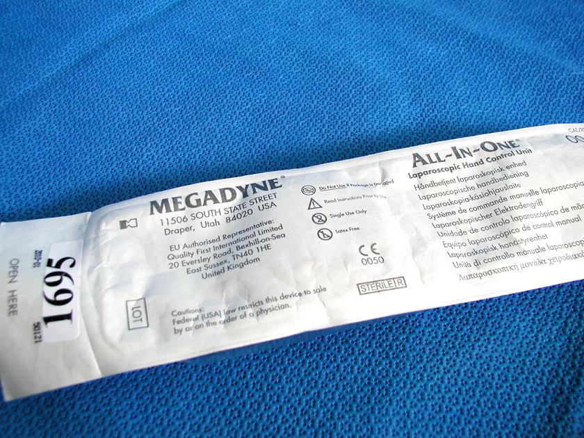 1695: Megadyne Laparoscopic Hand Control Unit, Surgical Instrument, MegaDyne