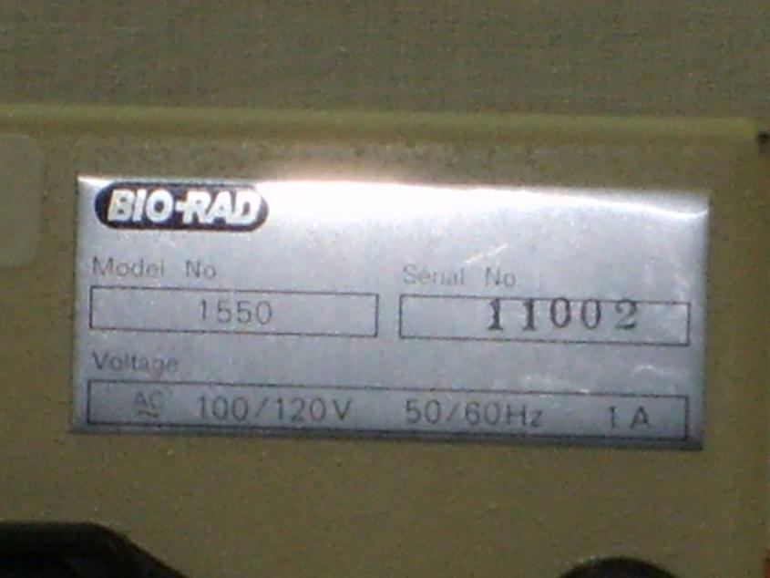 1015: Bio - Rad 15550 Microplate Washer, MicroPlate Reader / Washer, BioRad Laboratories