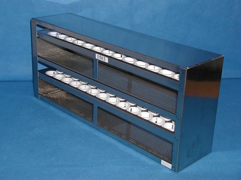 1503: Upright Freezer Drawer Racks for Blood Sample Tubes, Miscellaneous Lab Items, Bio Express