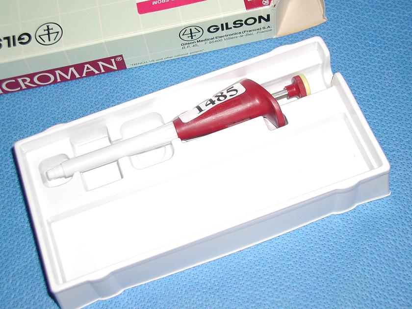 1485: Gilson Microman Pipettete, Pipettor, Gilson Medical Electronics