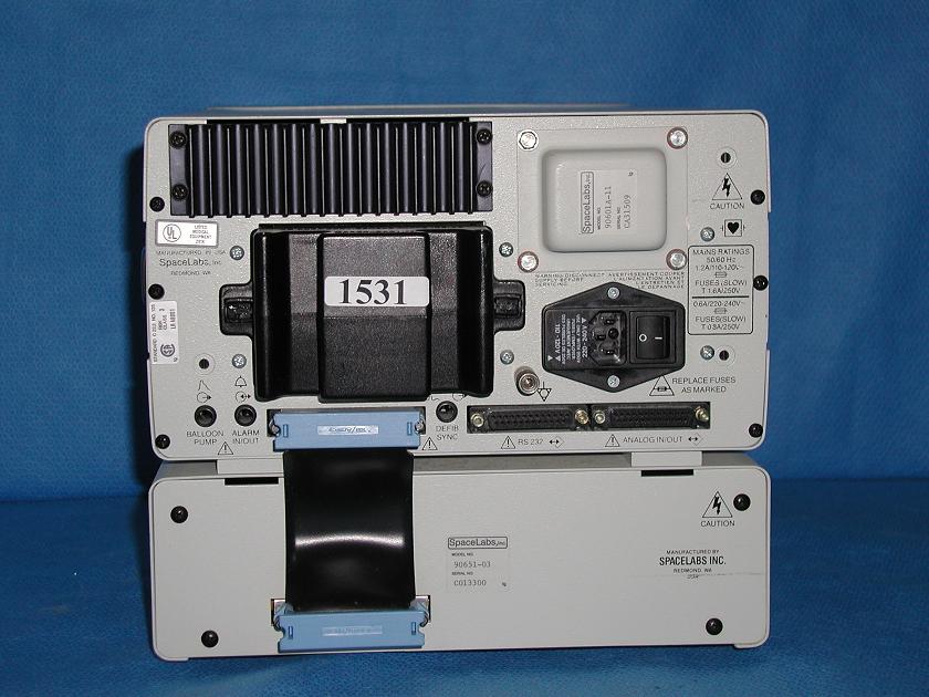 1531: SpaceLabs 90601A - 11 ECG / EKG, ECG / EKG / Monitors, SpaceLabs Healthcare