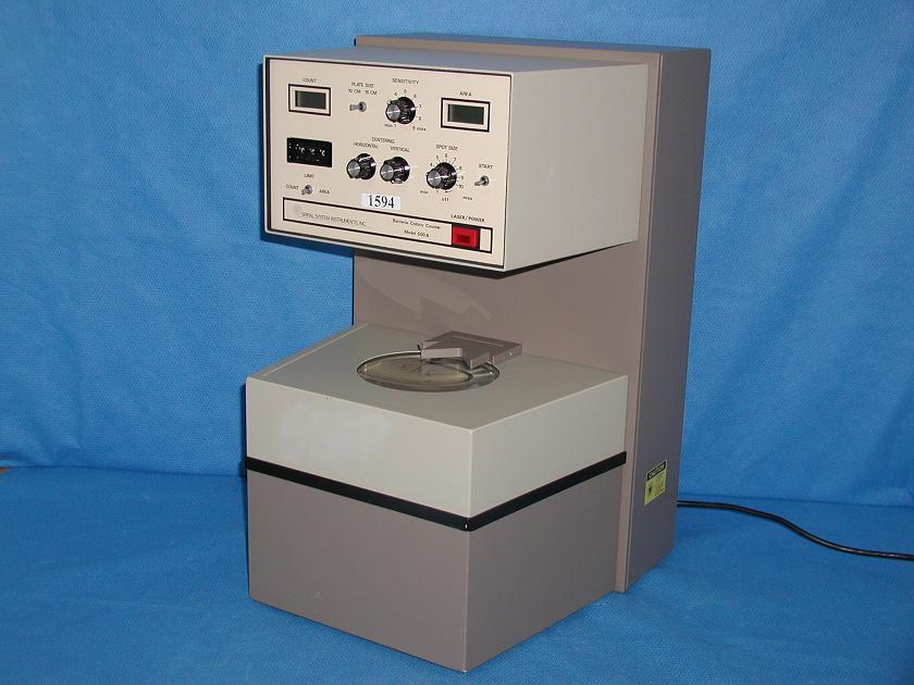 1594: Spiral Bacteria Colony Counter, Particle Counter / Sizer / Analyzer, Exotech